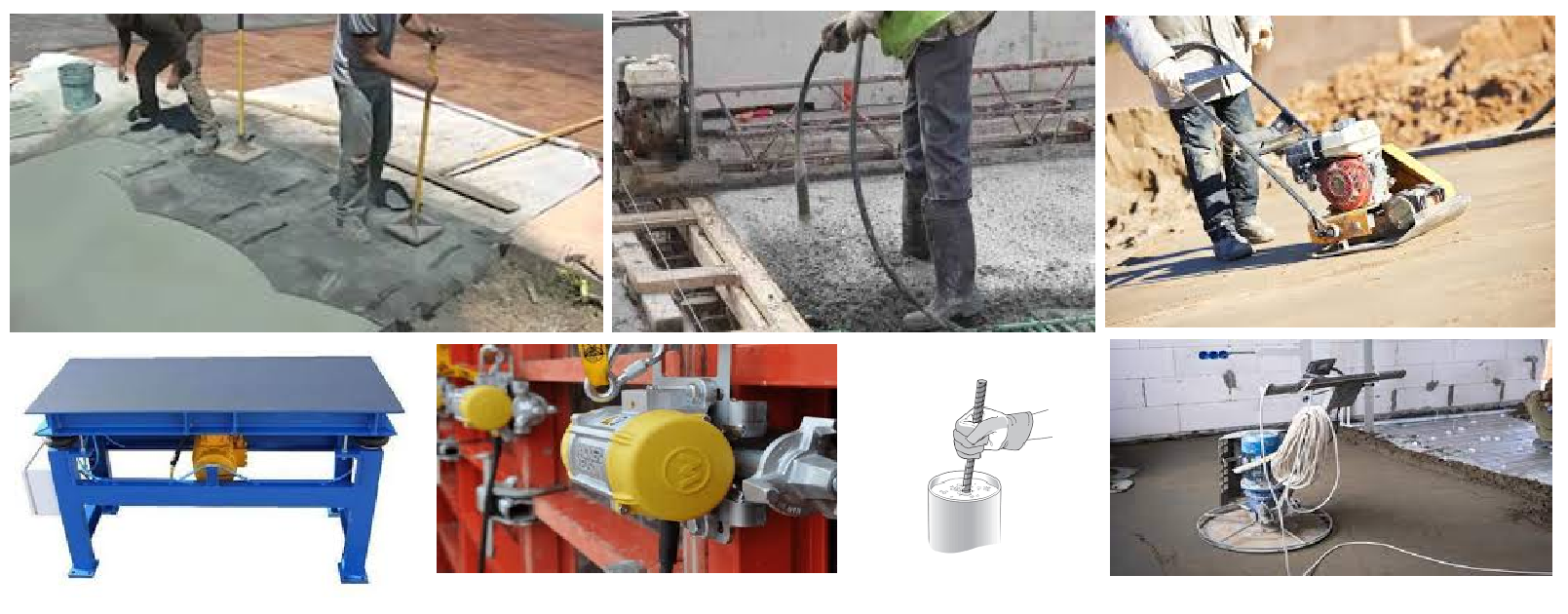 Methods of concrete compaction